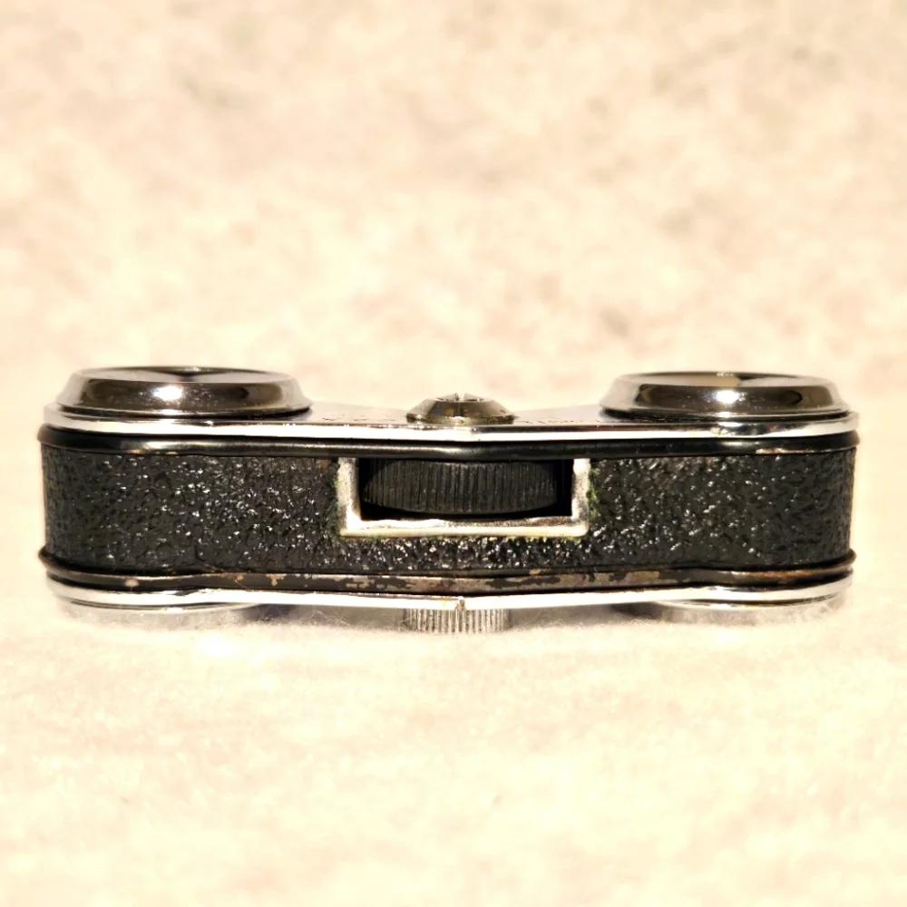 VTG Japan Selsi Everbrite Retractable Opera Glasses/Pocket Binoculars, Stamped - Picture 4 of 8